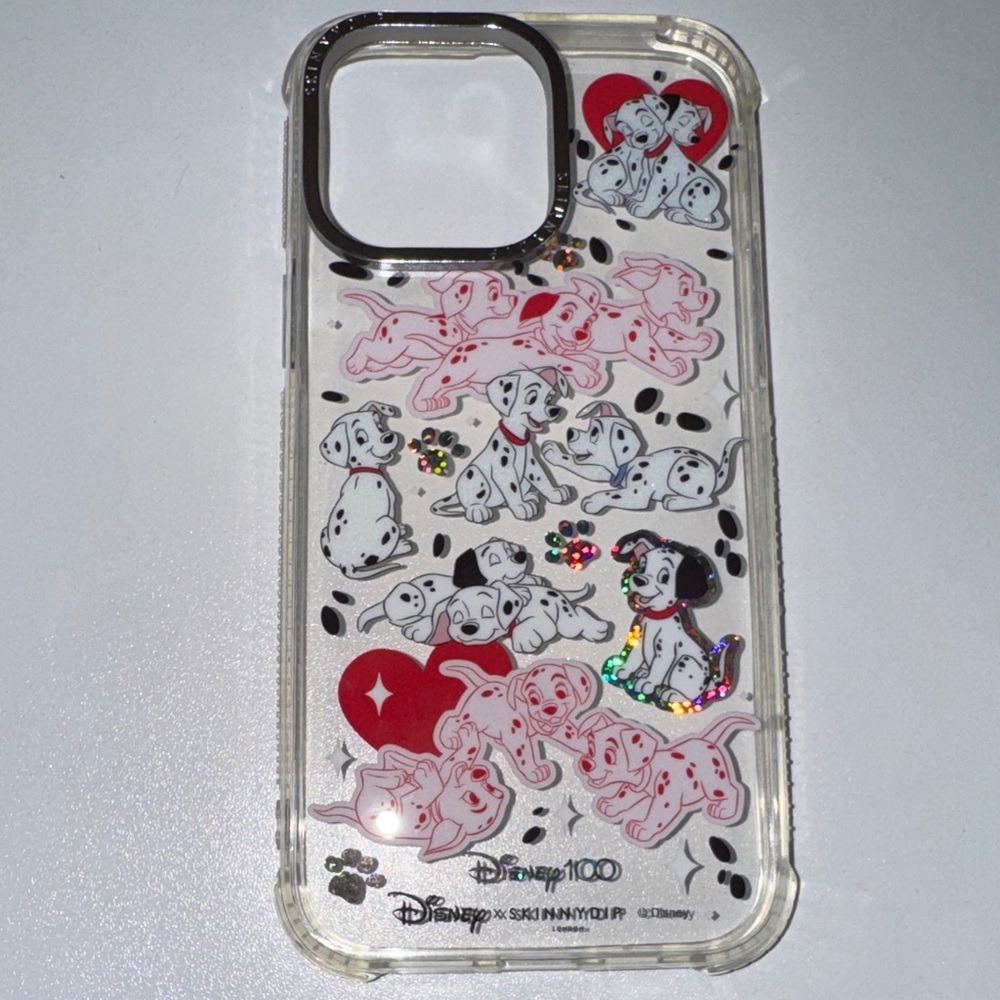 Disney 101 Dalmatians Clear iPhone 15 Pro Case